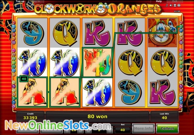 Clockwork Oranges Online Slot