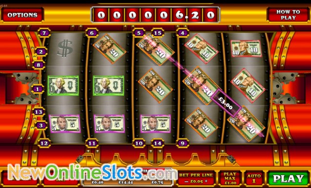 how to play crazy money slot machine