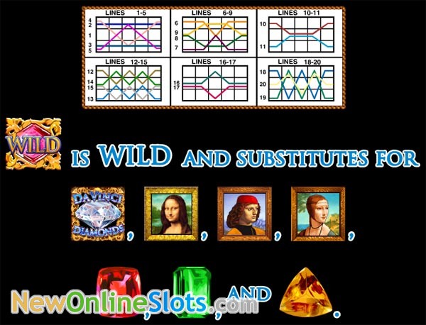 Diamond da vinci slot game Diamond da vinci slot game