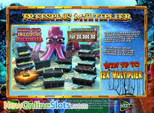 Deep sea treasure slot Deep sea treasure slot