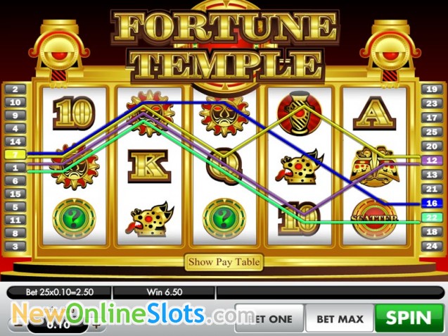 Slots gratis Fortune Temple
