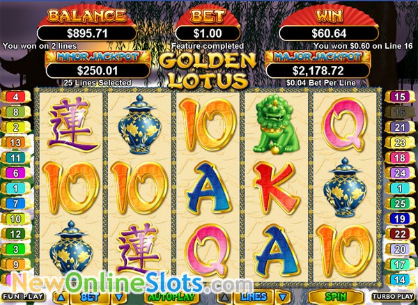 Slots golden lotus