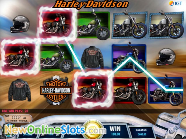 Harley Davidson Freedom Tour Online Slot