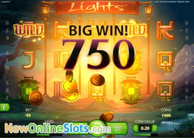 Lights slot machine netent