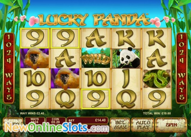 Lucky Panda Slot - Mega Big Win Bonus