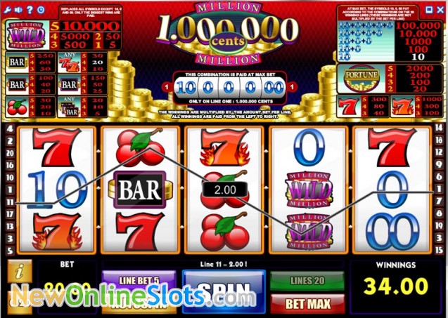 MILLION CENTS HD +WINNING COMBINATIONS! online free slot SLOTSCOCKTAIL isoftbet
