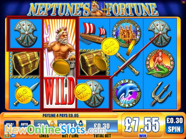 Neptune fortune slot machine