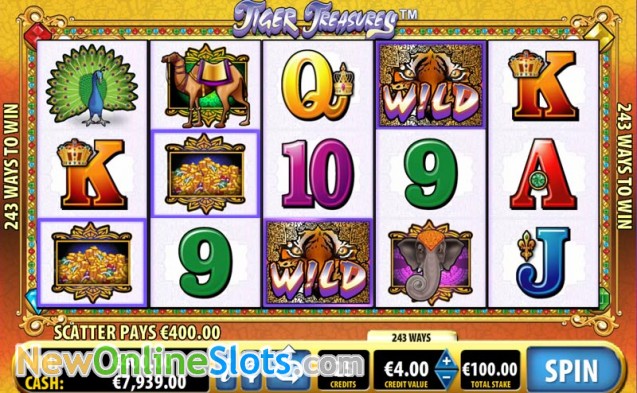 Slots gratis para diversao Tiger Treasure