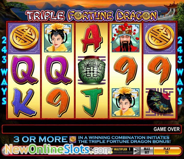 Triple Fortune Dragon Online Slot